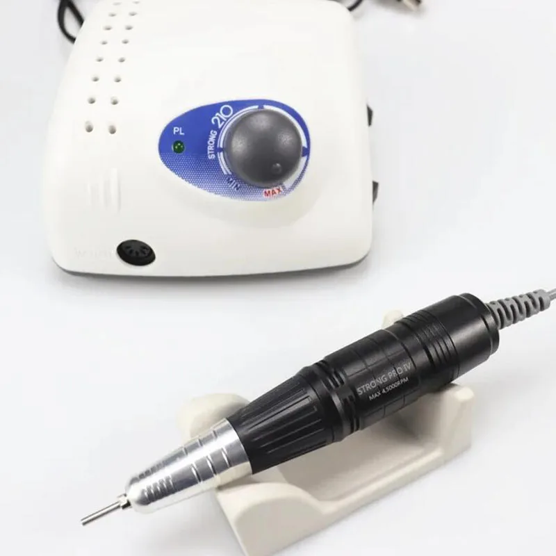 Sterke 210 Pro Iv Nail Boor 65W 45000 Machine Snijders Manicure Elektrische Nagel Boor Frezen Manicure Machine Polish Nagelvijl