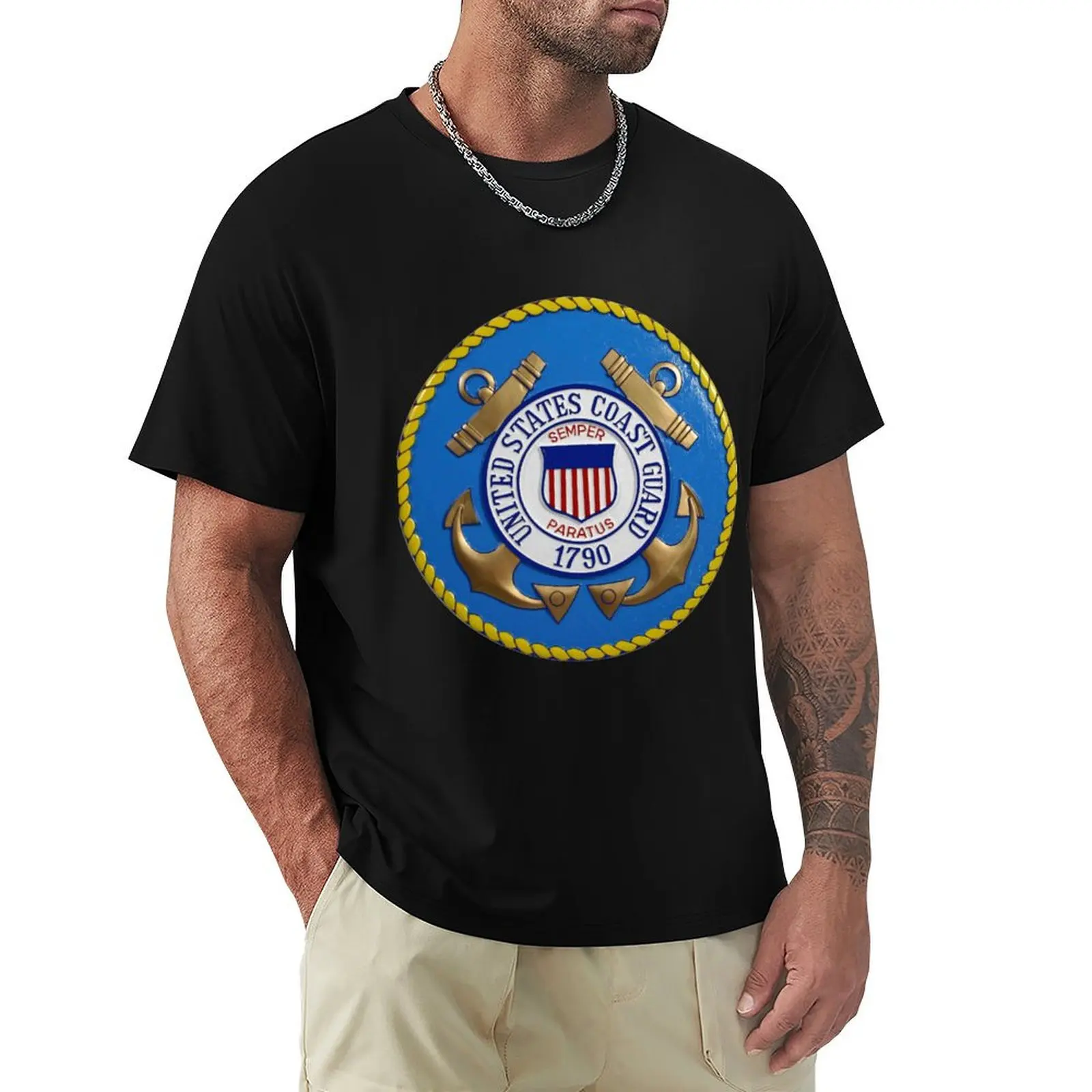 

United States Coast Guard Seal T-Shirt korean fashion shirts graphic cute clothes valentines boutique clothes t shirt men