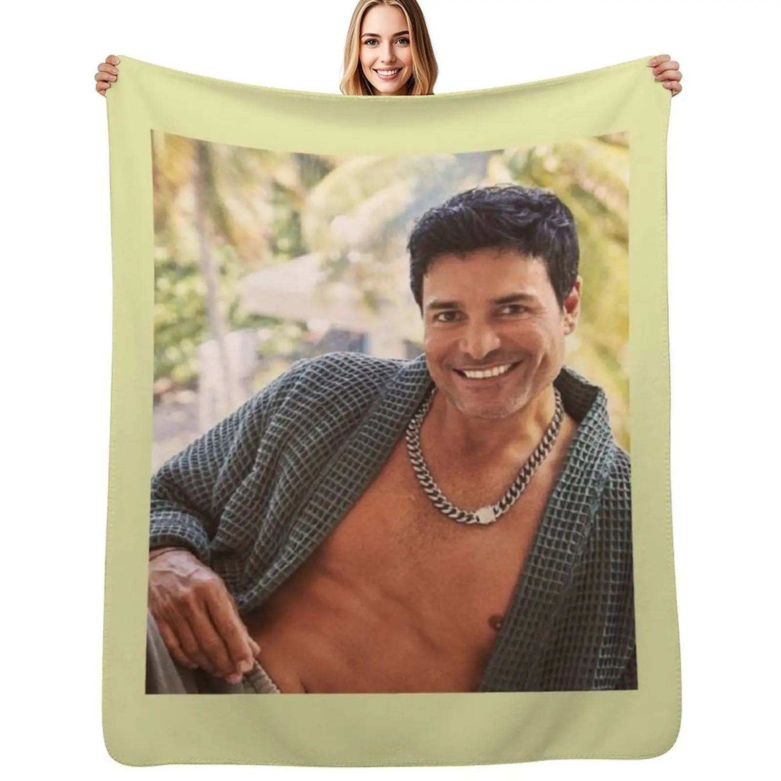 Chayanne Throw Blanket No Pilling Soft Warm Blanket for Bed