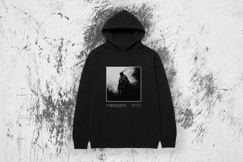 Dark Souls Knight Hoodie, Artistic Black Fantasy