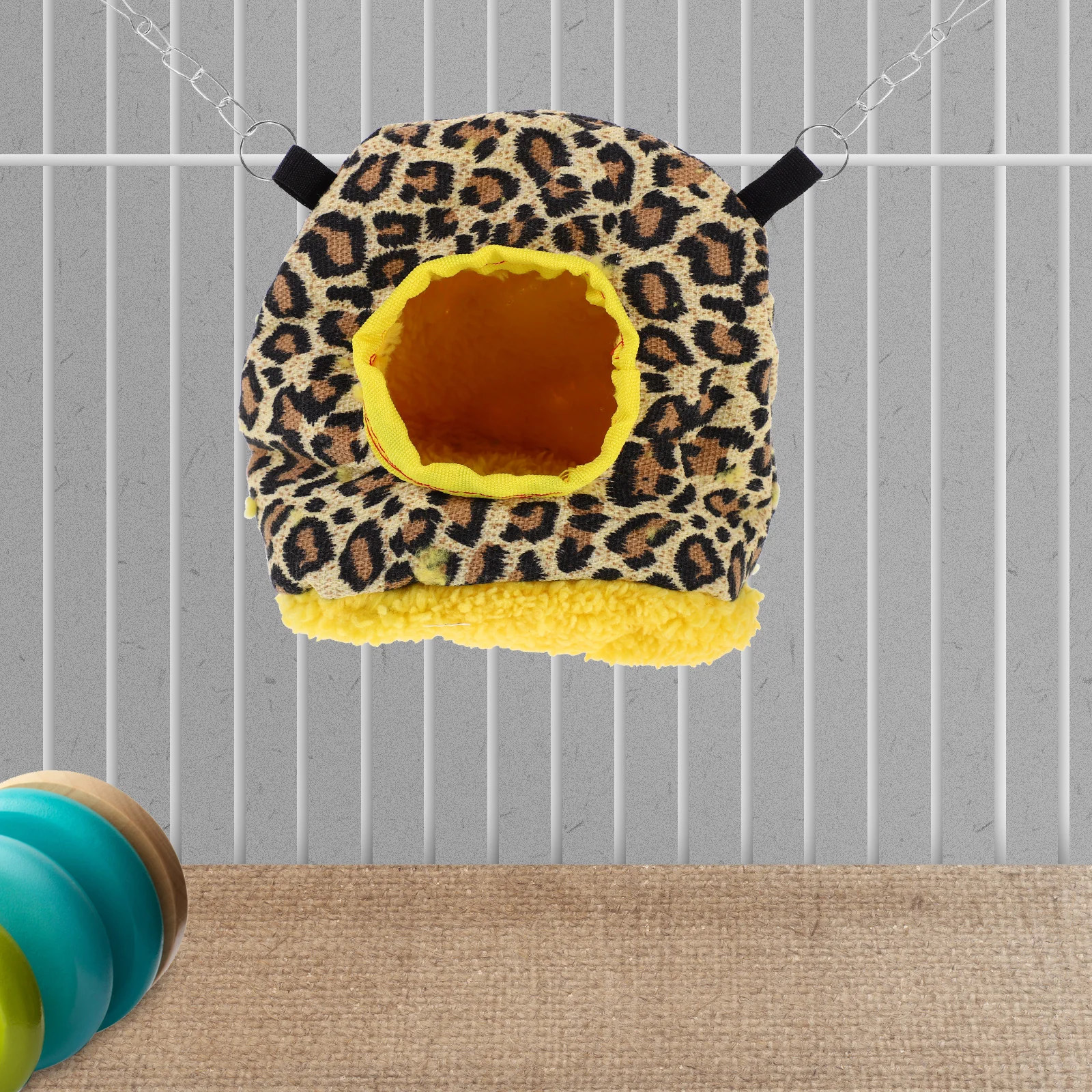 

Winter Bird Hammock Small Size Cotton Material Hanging Nest for Parakeets Parrot Cockatiel Bed Ornament Bird Cage Nest Pet