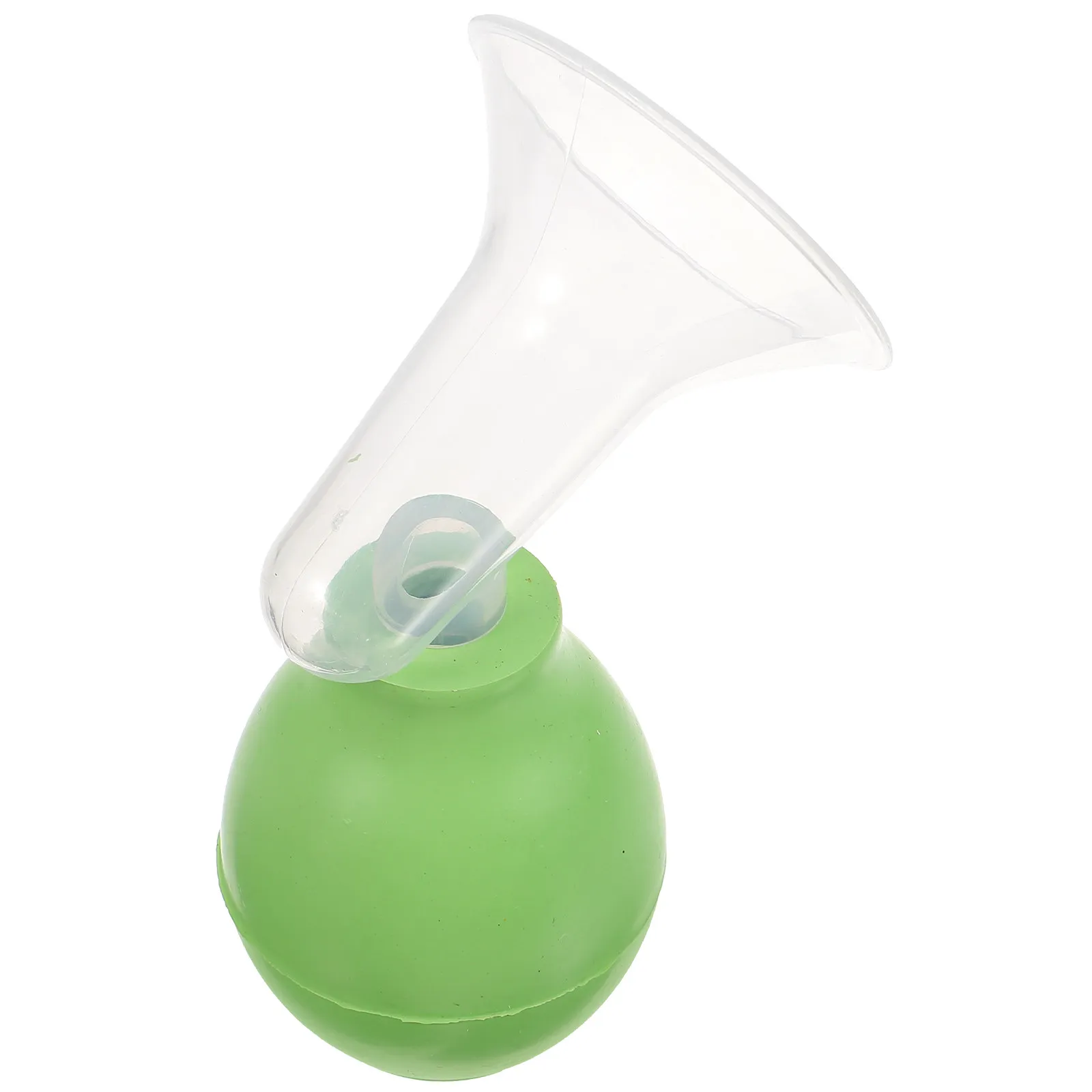 

Manual Breast Pump Hand Held Portable Rubber Plastic Milk Suction Ball Breastmilk Collector Breastfeeding Tool for New Mothers