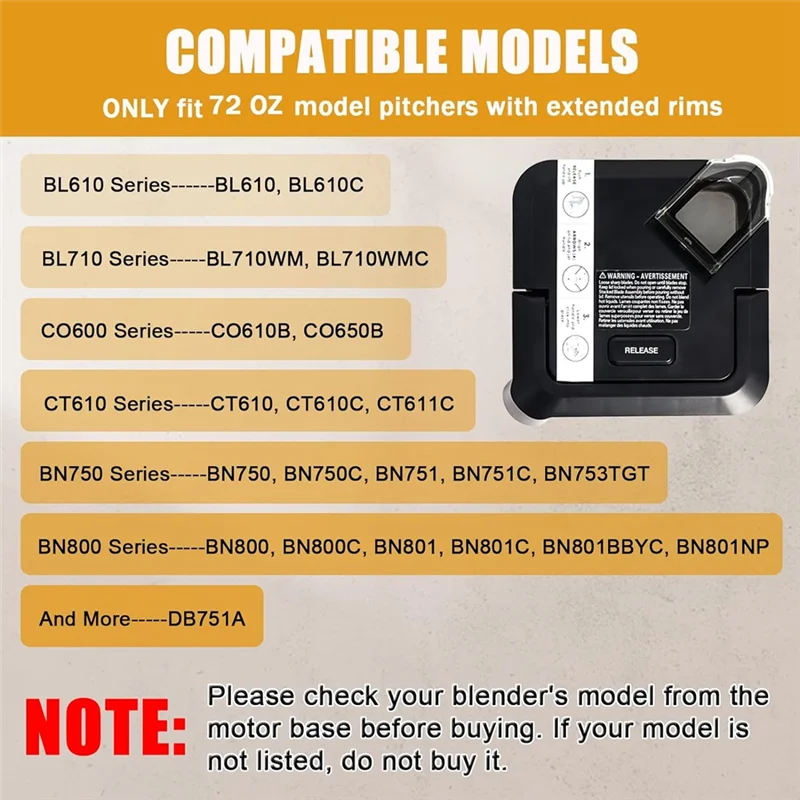 Blender Lid Replace… - image