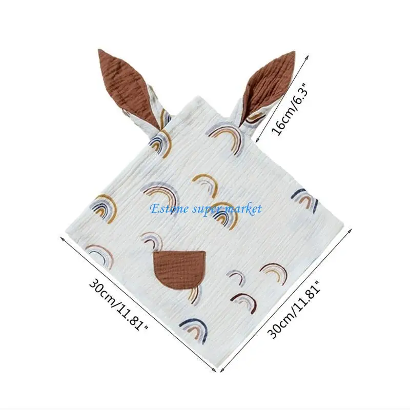090b baby lovey cotton muslin newborn babies jacties rallows security cuddly soft lovie comfy loveys для мальчиков Фото №6