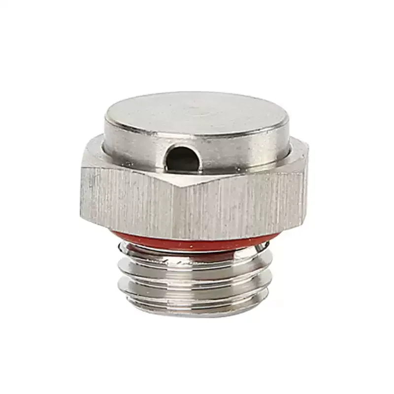 304 Stainless Steel Waterproof Air Vent Valve M5 M20 M8 Screw In Protective Vent Plug M12 E-PTFE Metal Breather Vent Valve