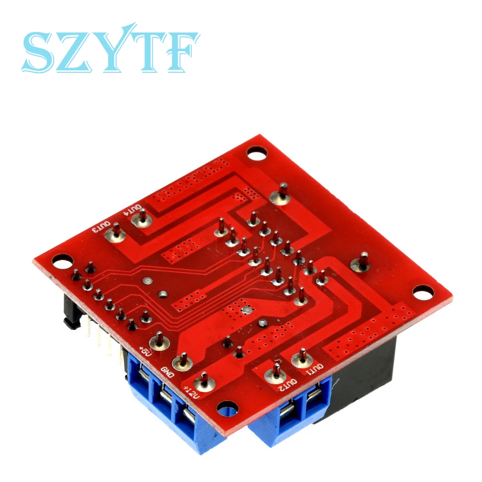 L298N DC Motor Driver Module L298N Stepper Motor Smart Car Robot Breadboard Peltier High Power L298 DC Motor Driver for Arduino