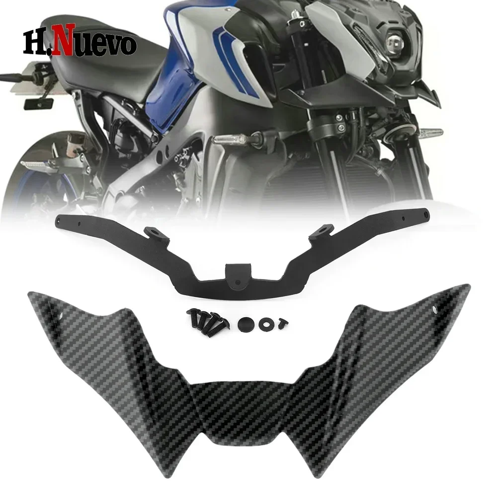 

For Yamaha MT-09 V3 2021-2023 Front Fairing Aerodynamic Small Wing Motorcycle Protection Guard Fixed Wind Wing Deflector