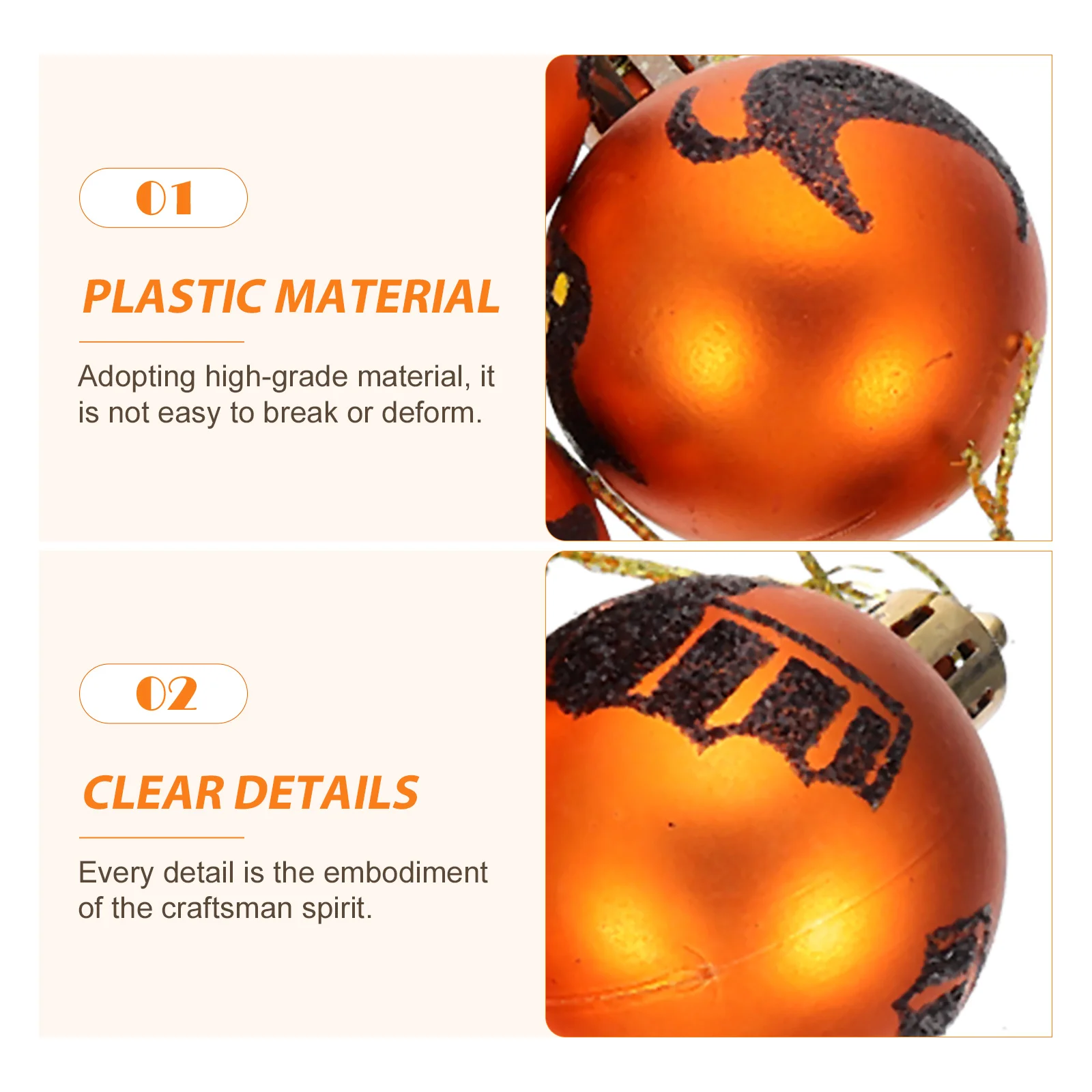 12 stuks Halloween hangende bal decor ornamenten feestartikelen decoratie versieren ballen