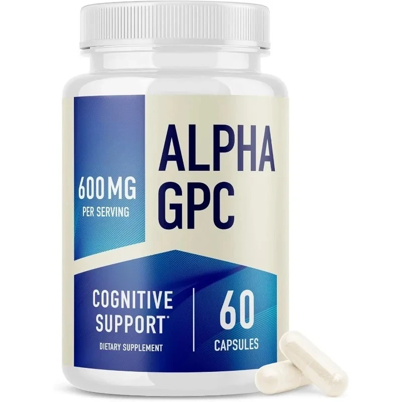 

Alpha GPC 600 мг — порошок Alpha GPC высокой чистоты | Pure Formula Non GMO -60 капсул