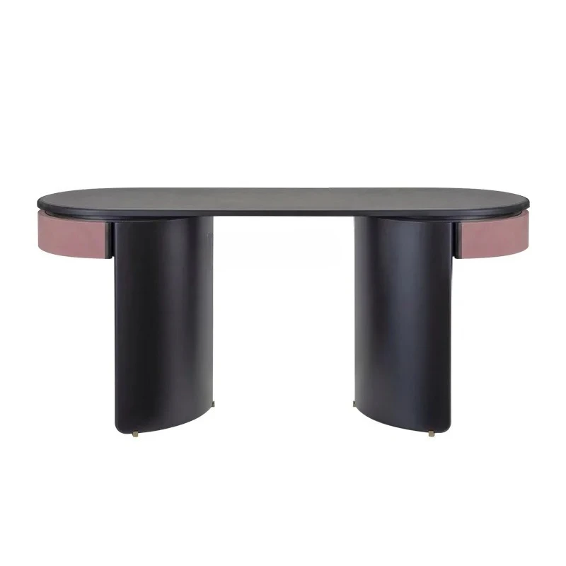 

Итальянский минималистичный стол Современный минималистский стол для спальни и домашнего стола Дизайнерский кабинет Креативный компьютерный стол