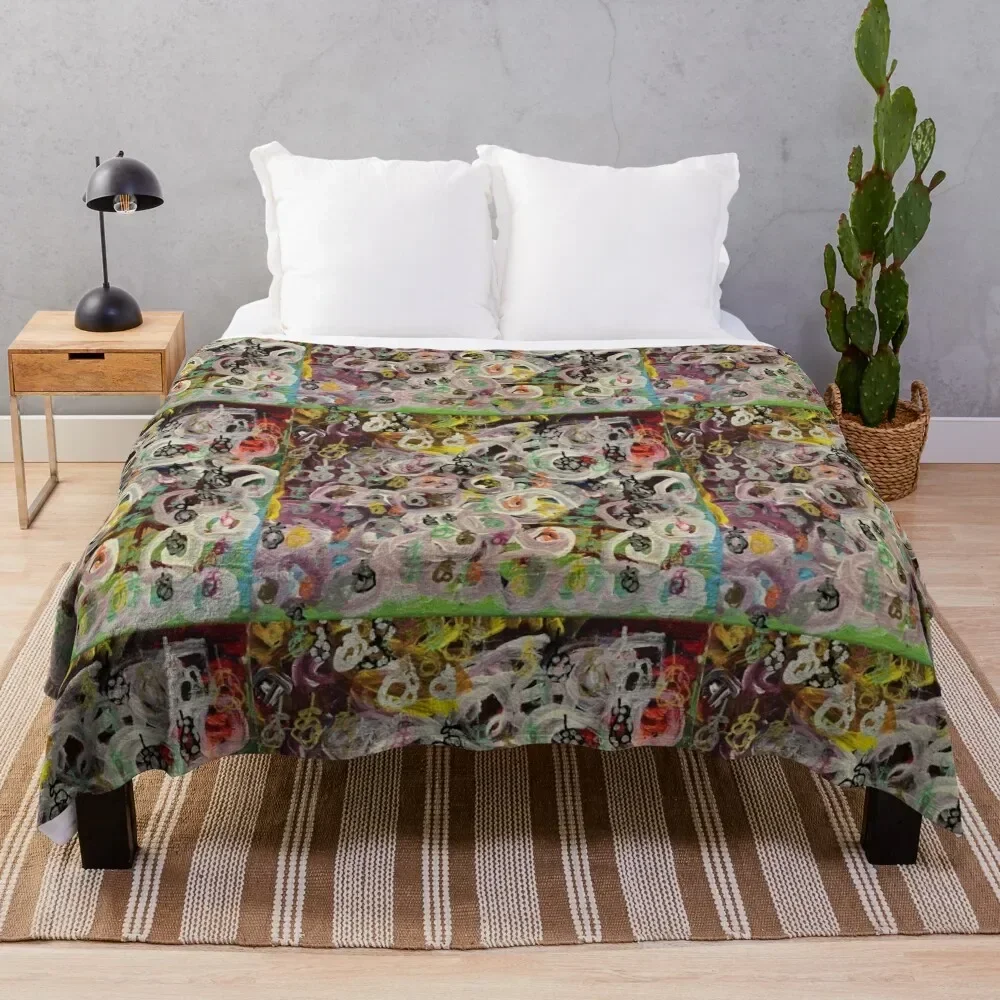 Collaboration by Emily M. and Linda M. Throw Blanket Thin Luxury Designer Decorative Sofa christmas decoration Blankets