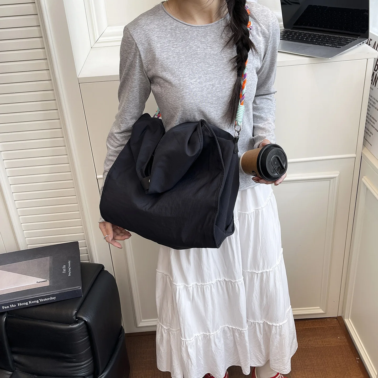 Women Hobos Shoulder Bag with Attached Pouch, Casual Daily Tote for Shopping Large Capacity Handbag, Commuting, Dating and Short