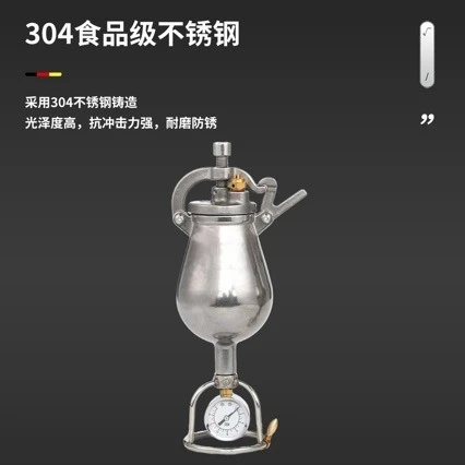 For homemini small popcorn machine grain amplifier old fashioned hand crank 304 stainless steel