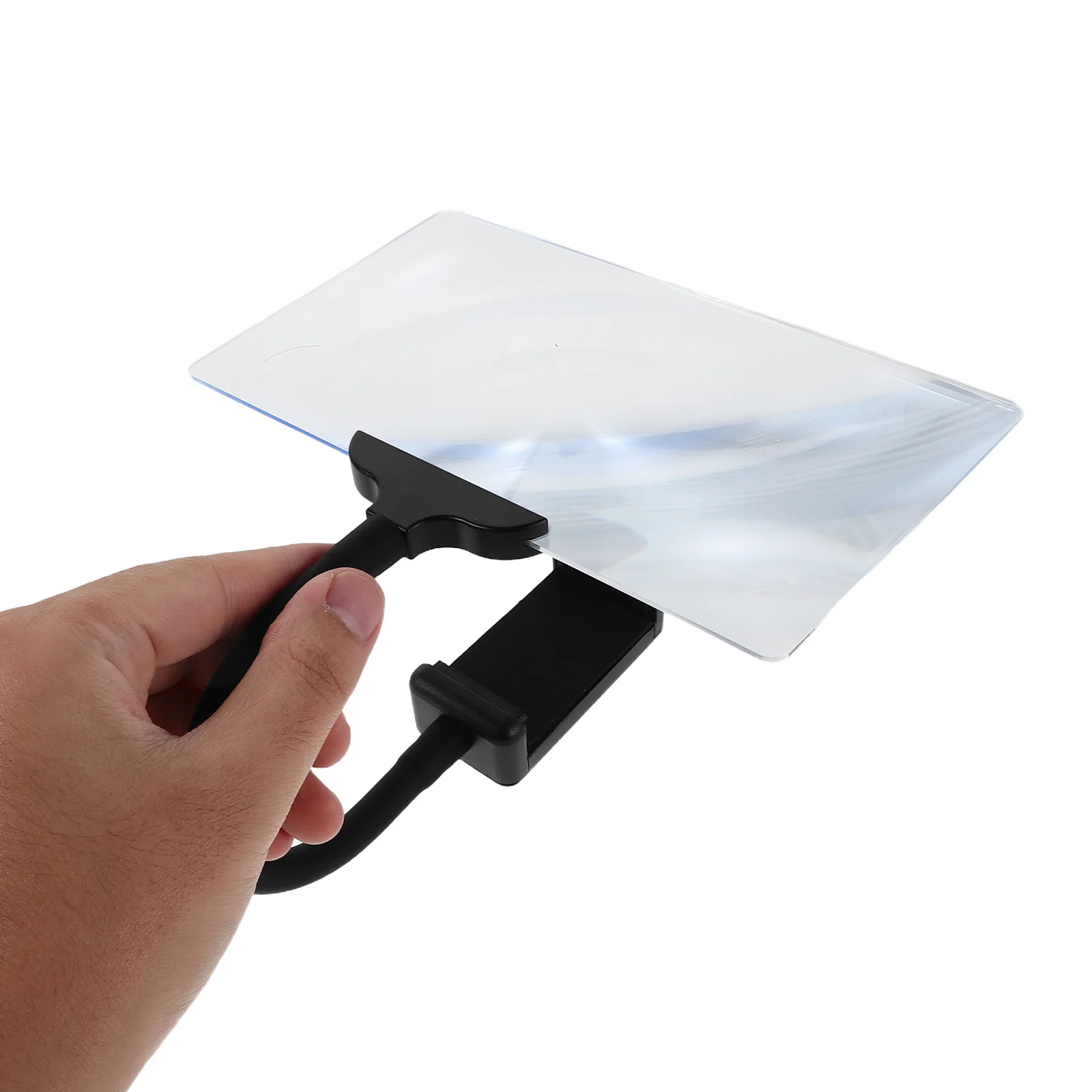 

Adjustable Gooseneck Magnifier For Seniors Flexible Clip Magnifying Glass For Reading Sewing Crafts Low Vision Senior