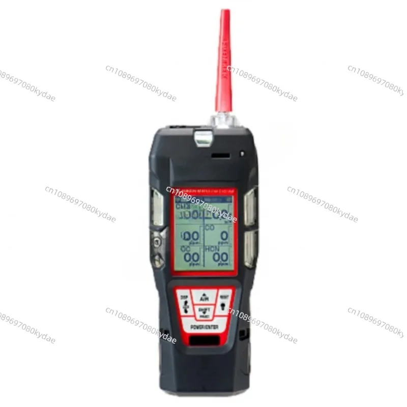 RKI GX-6000 Handheld 6 Gas Detector PID Super Toxics IR Sensor for Industrial Use