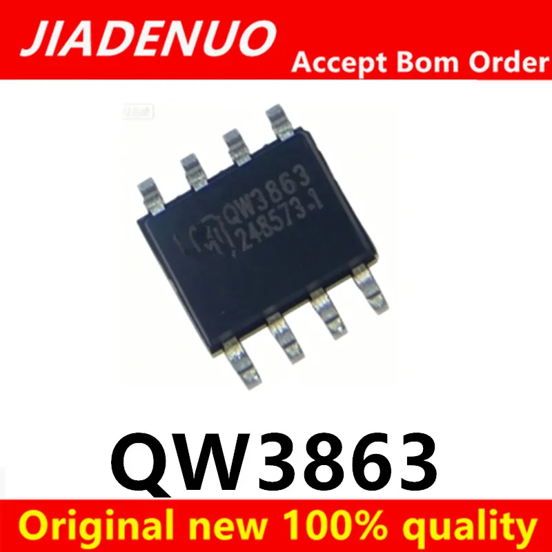 (5-10piece) 100% New QW3863 SOP‑8 PWM Power Switch Controller IC Chipset