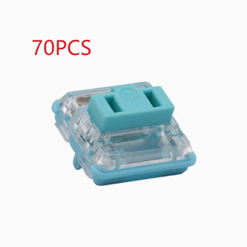 70 unidades Kailh PG1350 Choc V1 interruptores de teclado de baixo perfil 47Gf Clicky Robin interruptores de teclado para teclado mecânico-ABIU