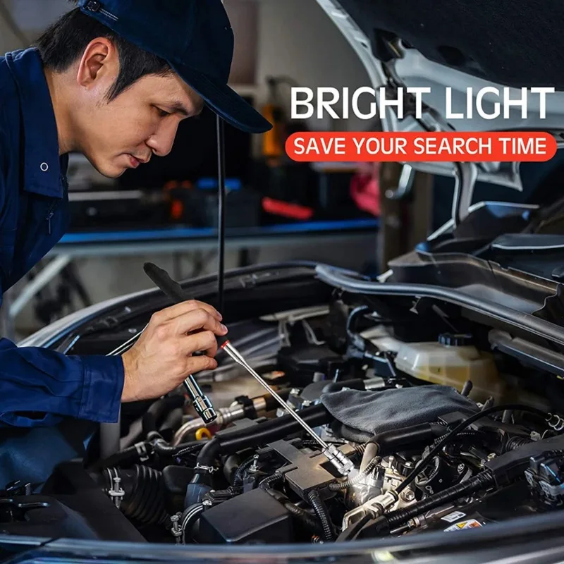 Extendable Pickup Rod Stick，Magnetic Picker Mini Portable Telescopic Magnetic Magnet Pen For Picking Up Screws Nut Bolt