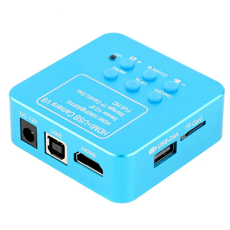 SONY IMX307 HDMI USB 1080P Industry Video Microscope Camera C MOUNT Lens For Phone Tablet PC PCB IC Observe Soldering Repair
