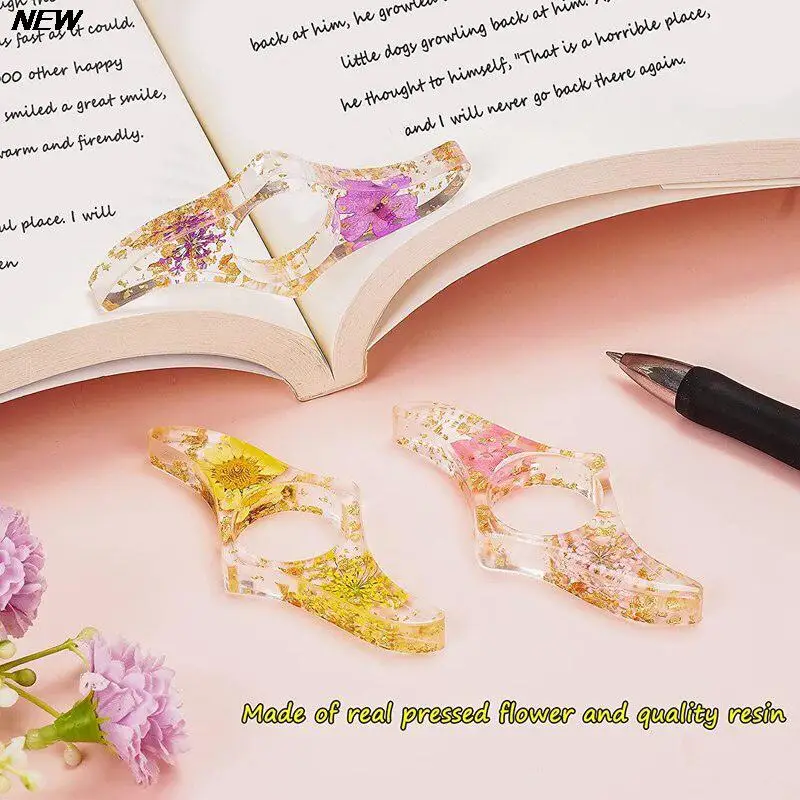 Support de livre de pouce, 1 pièce, support de Page, supports de signets, fournitures de bureau, papeterie scolaire