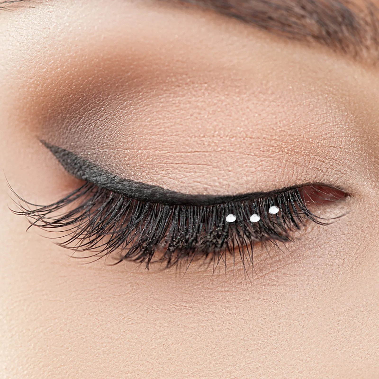 

10 False Eyelashes Natural Look Women's Fake Artificial Fiber Miss