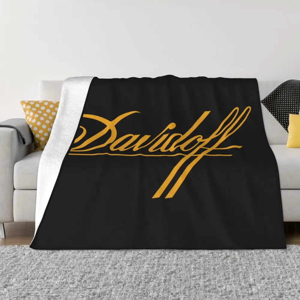 NUEVAS mantas y mantas Davidoff, manta térmica súper suave para interiores y exteriores para sala de estar, dormitorio, viajes