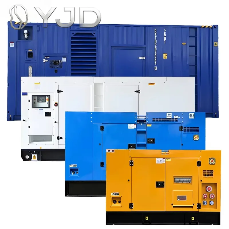 DYJD 100kw Diesel Generator 125kw 130kw 160kva 165kva Powered By  Baudouin 6M110G165G 6 Cylinders Soundproof Type