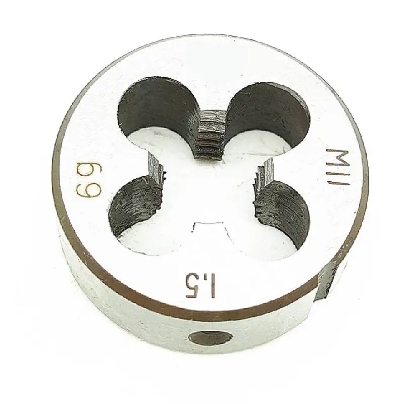 1PCS HSS Metric Thread Die M1 M2 M3 M4 M5 M6 M7 M8 M9 M10 M11 M12 M14 M15 M16 Threading Tool Right Hand Round Dies