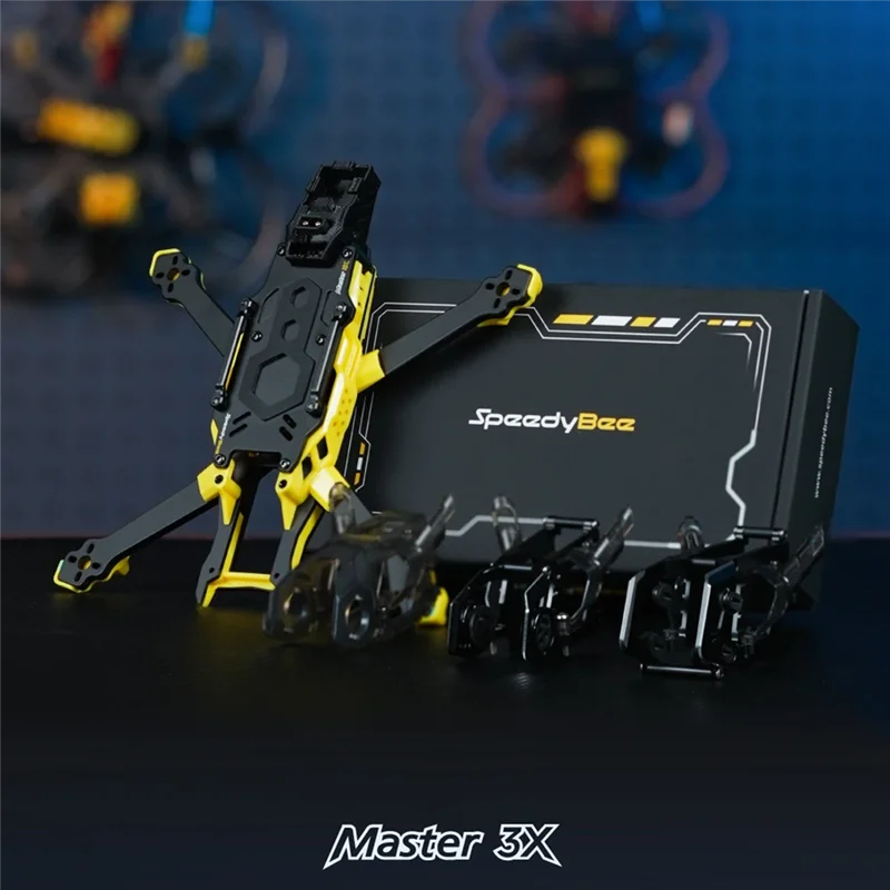 

Модульная рама SpeedyBee Master3X, 3-3,6-дюймовая рама гоночного дрона FPV для фристайла