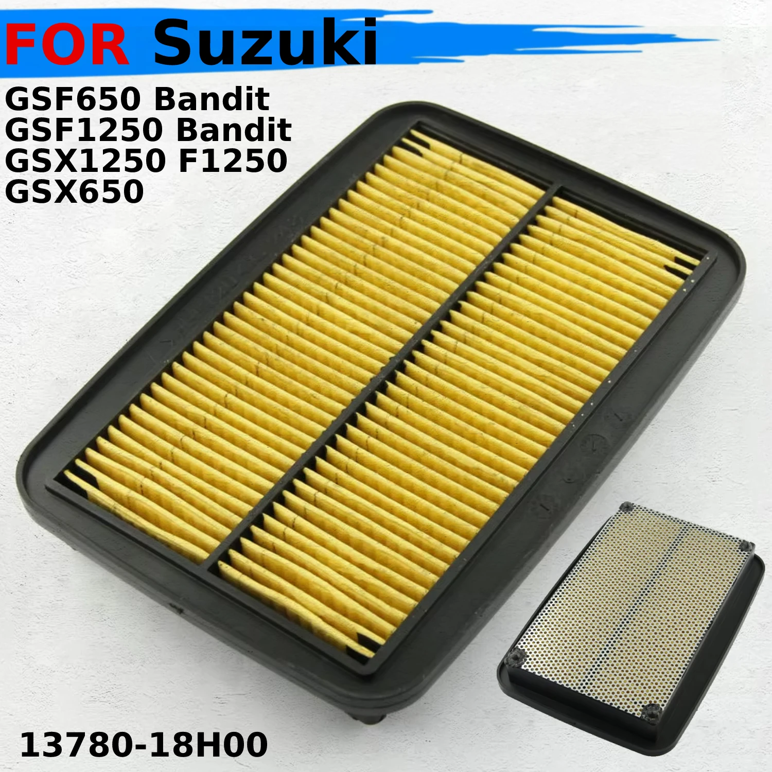 

Motorcycle Parts Air Filter Sponge Cleaner Cap For Suzuki GSF650 GSF1250 Bandit 1250 650 GSX1250 F1250 GSX650 13780-18H00