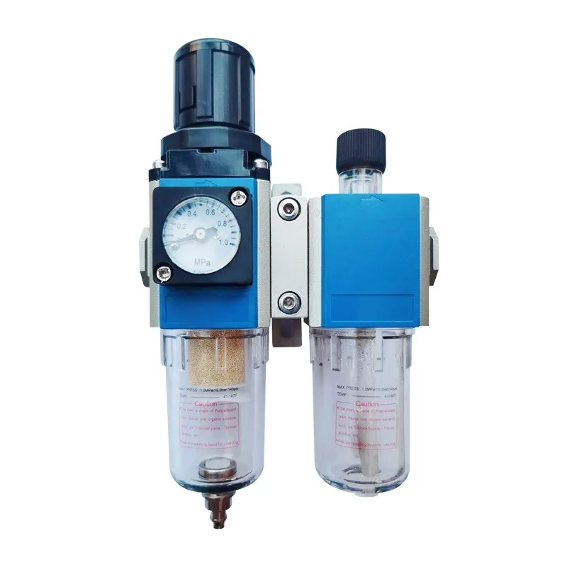 Picture 6: Filter GFC200 duplex pneumatic component air source processor oil-water separator, precise pressure regulation