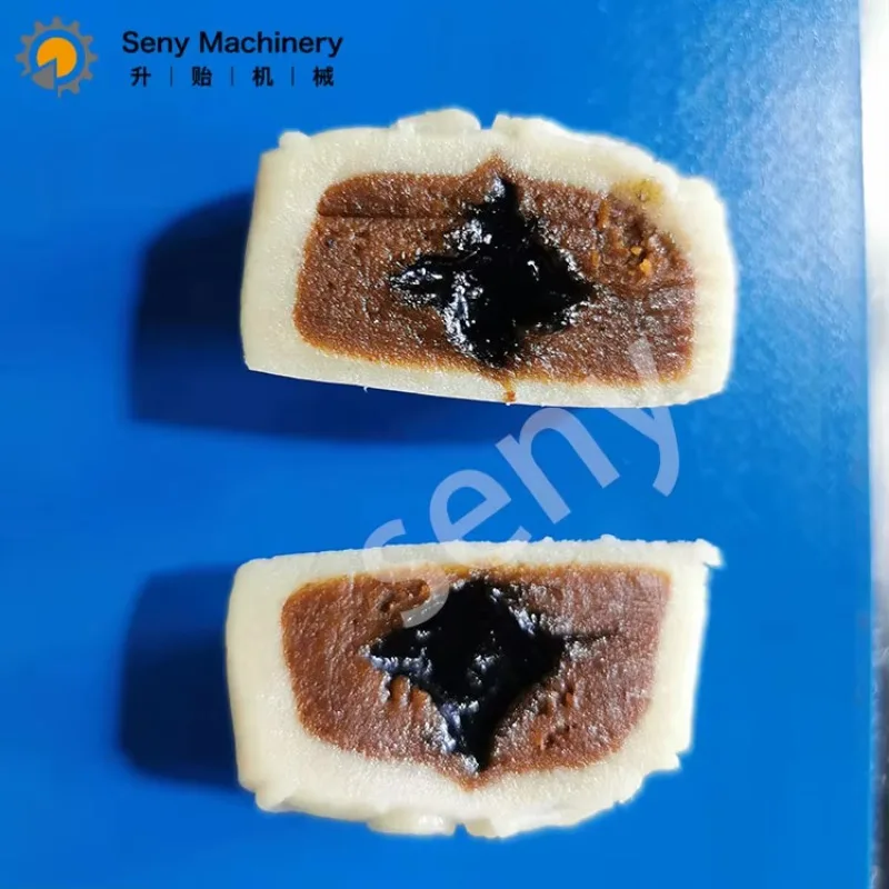 Automatic Three-layer Moon Cake Machine Mooncake Encrusting Machine