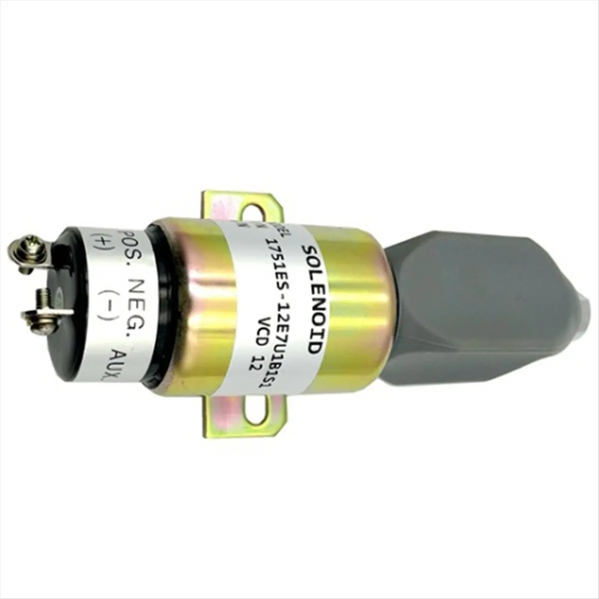 ABNH  Engine Flameout Solenoid 1751ES-24E7U1B1S1 Shut Off Solenoid for Woodward Engine 24V