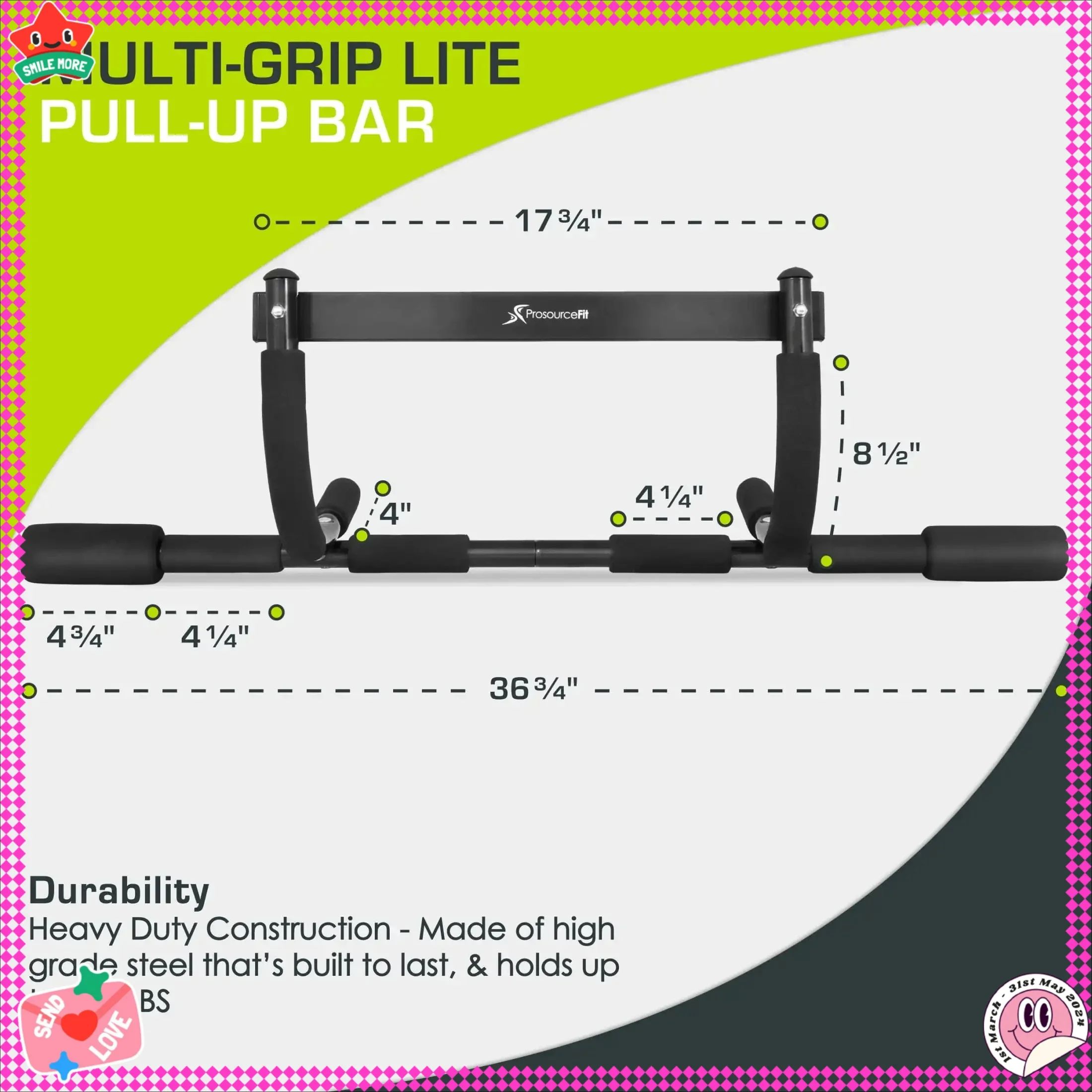 

Планка для силовых тренировок Lite с несколькими захватами, штанга для подбородка для домашнего дверного проема, фитнеса для мужчин и женщин