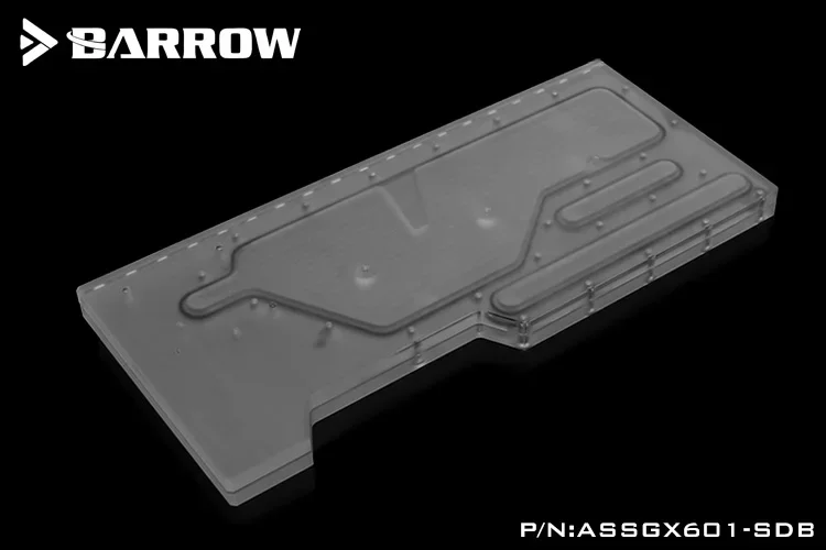 Barrow Acrylic Board as Water Channel use for ROG Strix Helios GX601 Computer Case for Both CPU and GPU Block / 5V 3PIN A-RGB