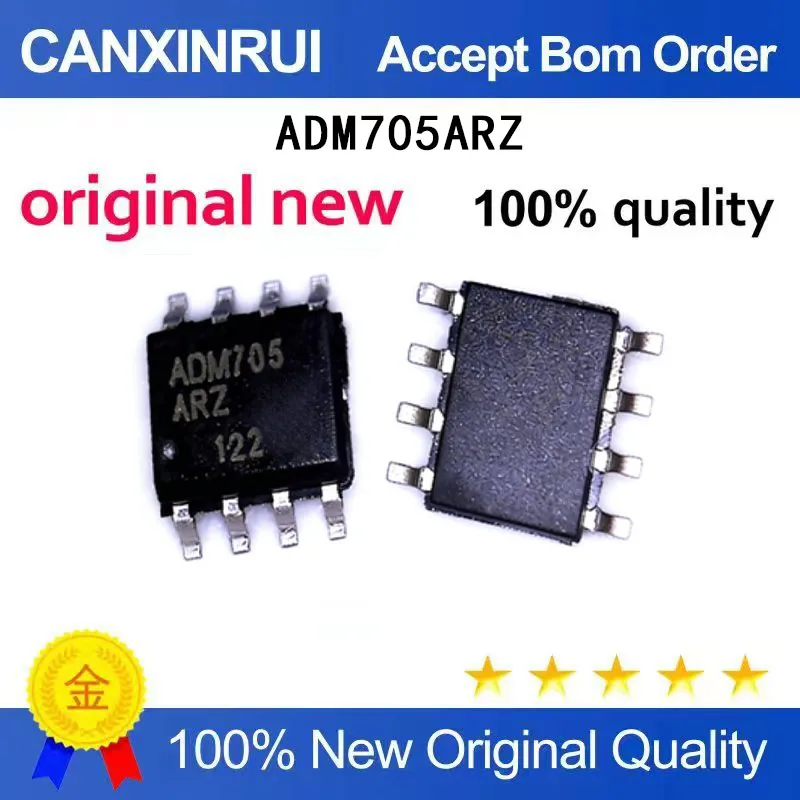 

(5-100 Pieces) ADM705ARZ ADM705 ADM705AR SOP8 brand new in stock