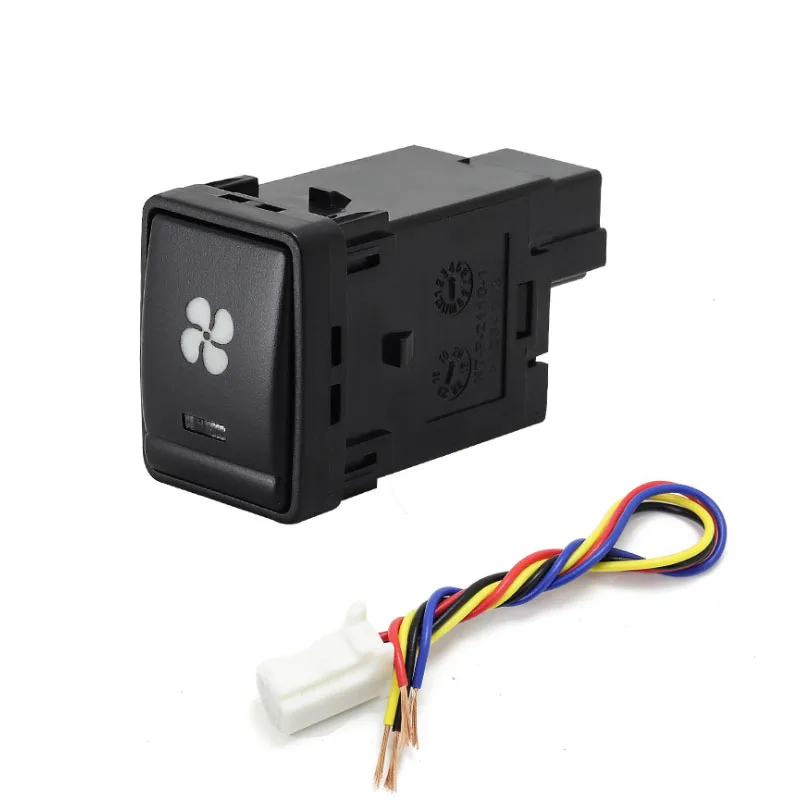 1PC Fan Rearview Mirror Folding After Fog Light Driving Recorder Radar Front Fog Light Switch Button for Nissan X-TRAIL 2014-20