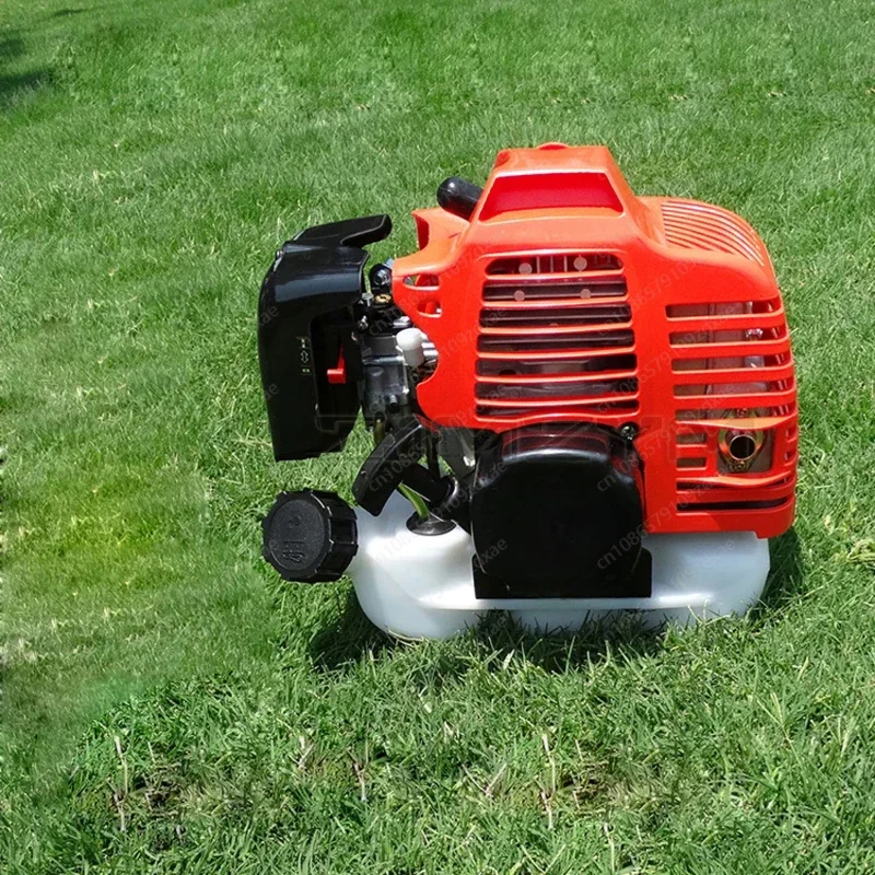 Tb50 gasolina alimentado 52cc cilindro único, refrigerado a ar 2 tempos cortador de escova gramado capina barco gancho motor