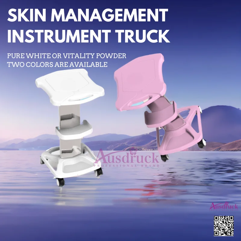 Modern Skin Management Truck - White & Pink Options for Professional Use