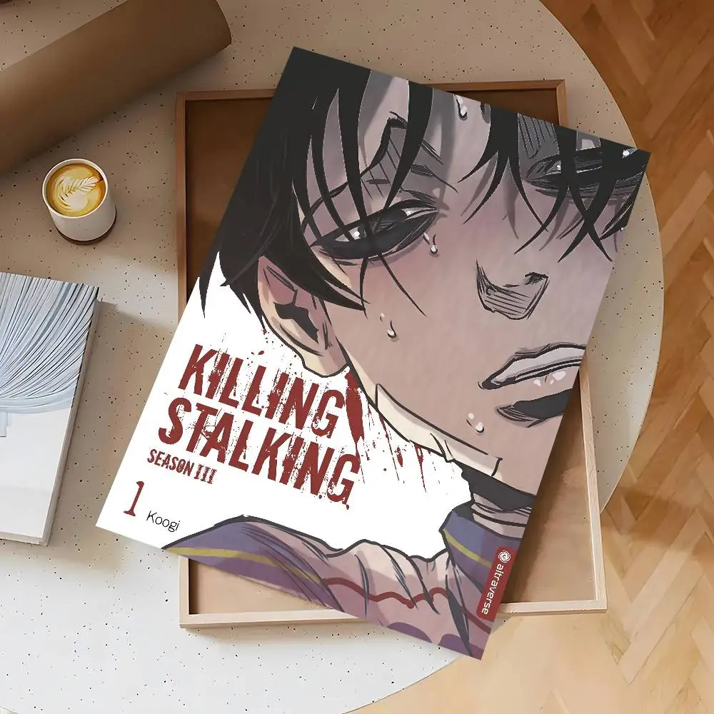 Killing Stalking Korean Manga Poster Self-adhesive Wall Mural Art