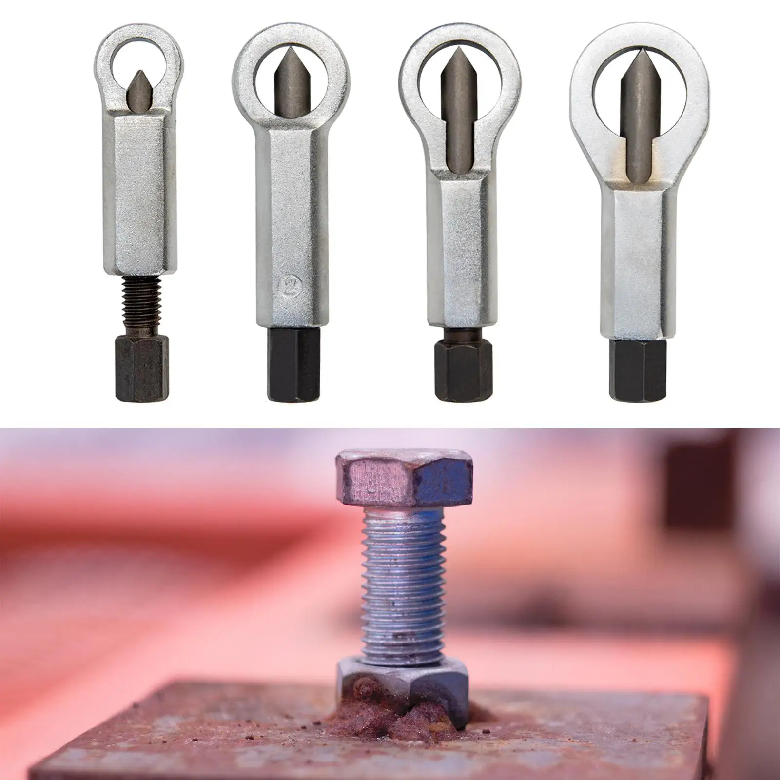 Universal Nut Remover Remover Splitting Nut Splitter Broken Damaged Nut Removal Splitting Tools for Home Removing Broken