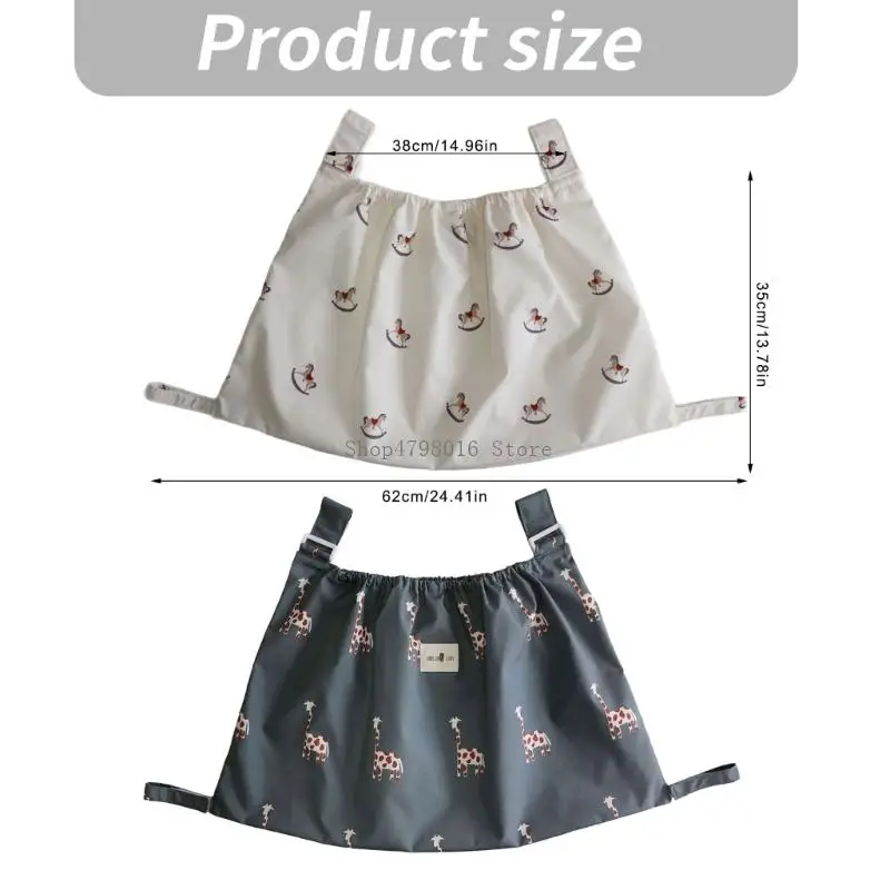 Travel Rainproof Compartment Bag For Childs Transport Cart Lightweight Design