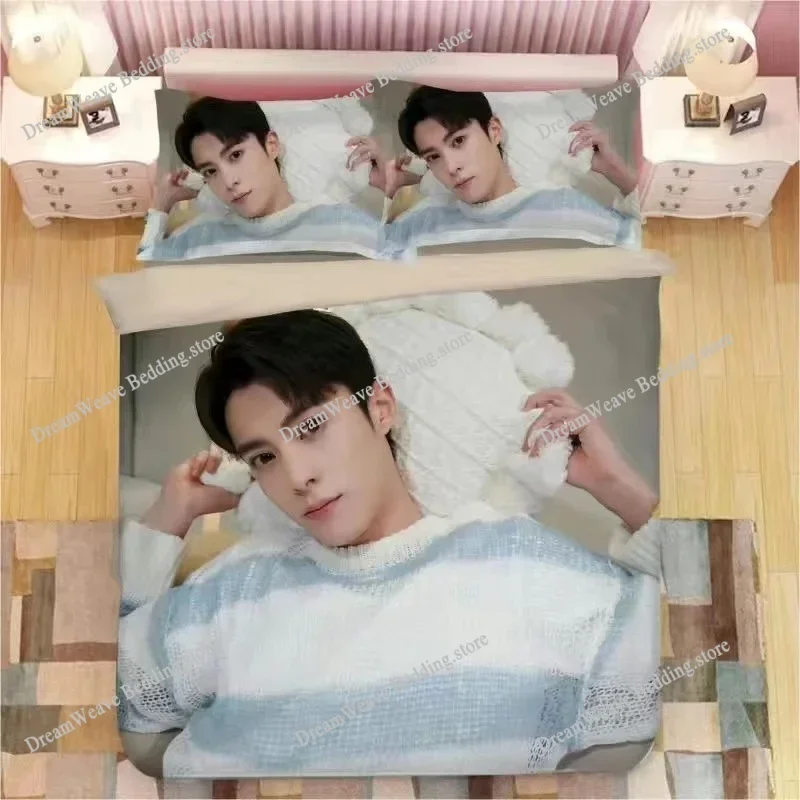 Wang Hedi Magazine Bedding Set Duvet Cover 3d Bedding Fashion Design Decoration King Duvet Cover Set Double Bed Set Bedding Sets