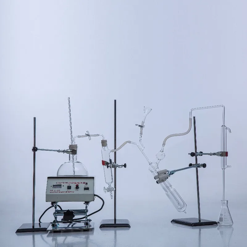 Laboratory High Borosilicate 3.3 Glass Kjeldahl Semi-micro Distillation Distilling Apparatus for Nitrogen Determination