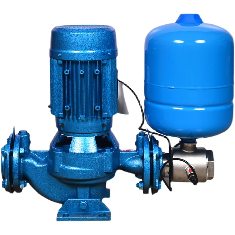 In-line pump: variable frequency booster pump, 380V, automatic booster pump, fire fighting high pressure large flow water pump