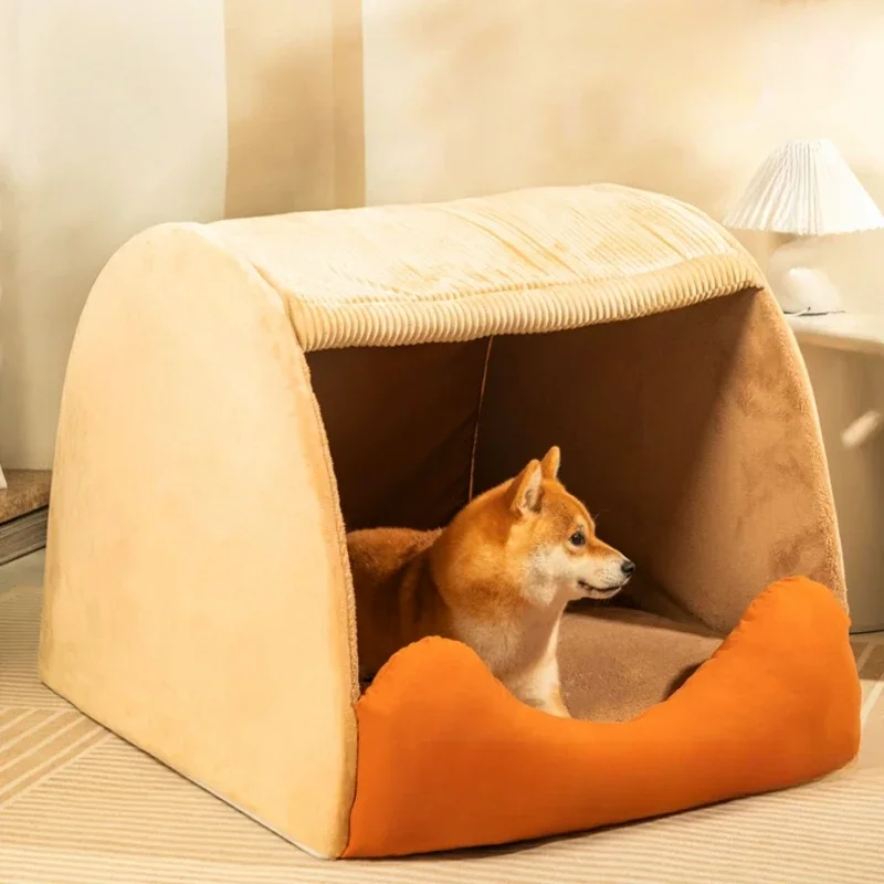 

House Accessories Dog Crate Habitats Supplies Villa Furniture Dog Crate Small Beds Tiny Casa Para Perros Dog Supplies