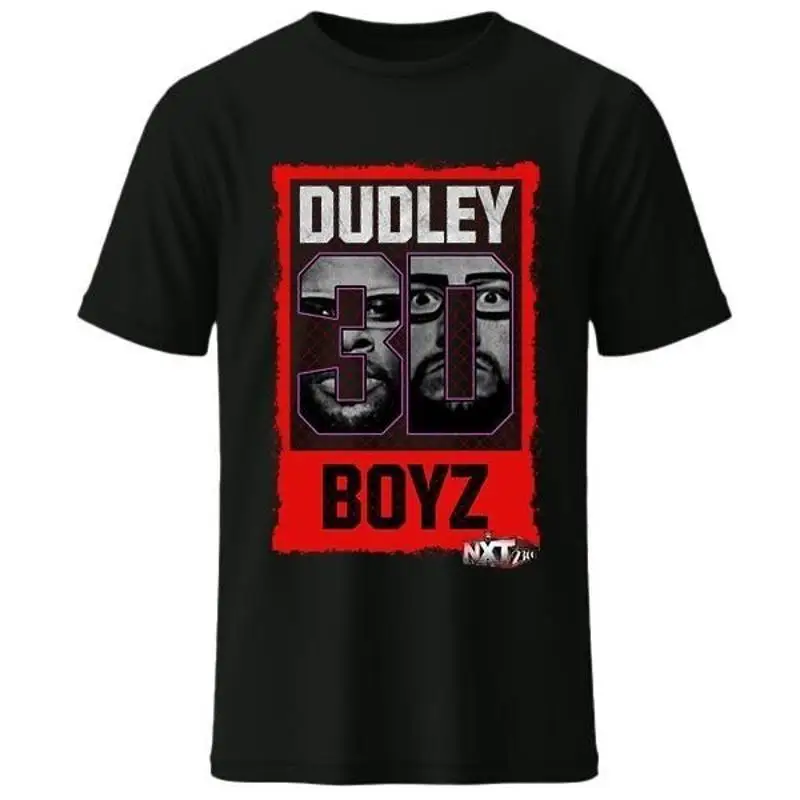 Nueva camiseta negra para hombre The Dudley Boyz NXT 2300, todas las tallas S 345XL HRN33