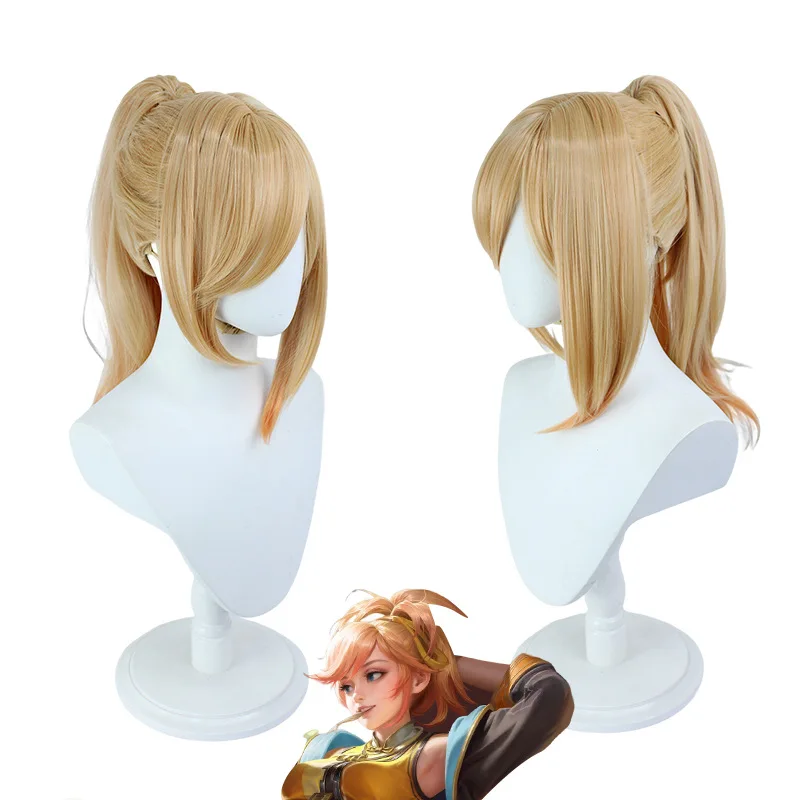 

【Drifting Art】Ji XiaomancosWig King Game New Hero Warrior JunglecosplayWholesale Ponytail Wigs