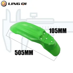 LESQUE  CRF 70 Plastic Front Fender Mudguard Kit Fit For  CRF70 Dirt Pit Bike Mud Guard Enduro Motorcycle Parts