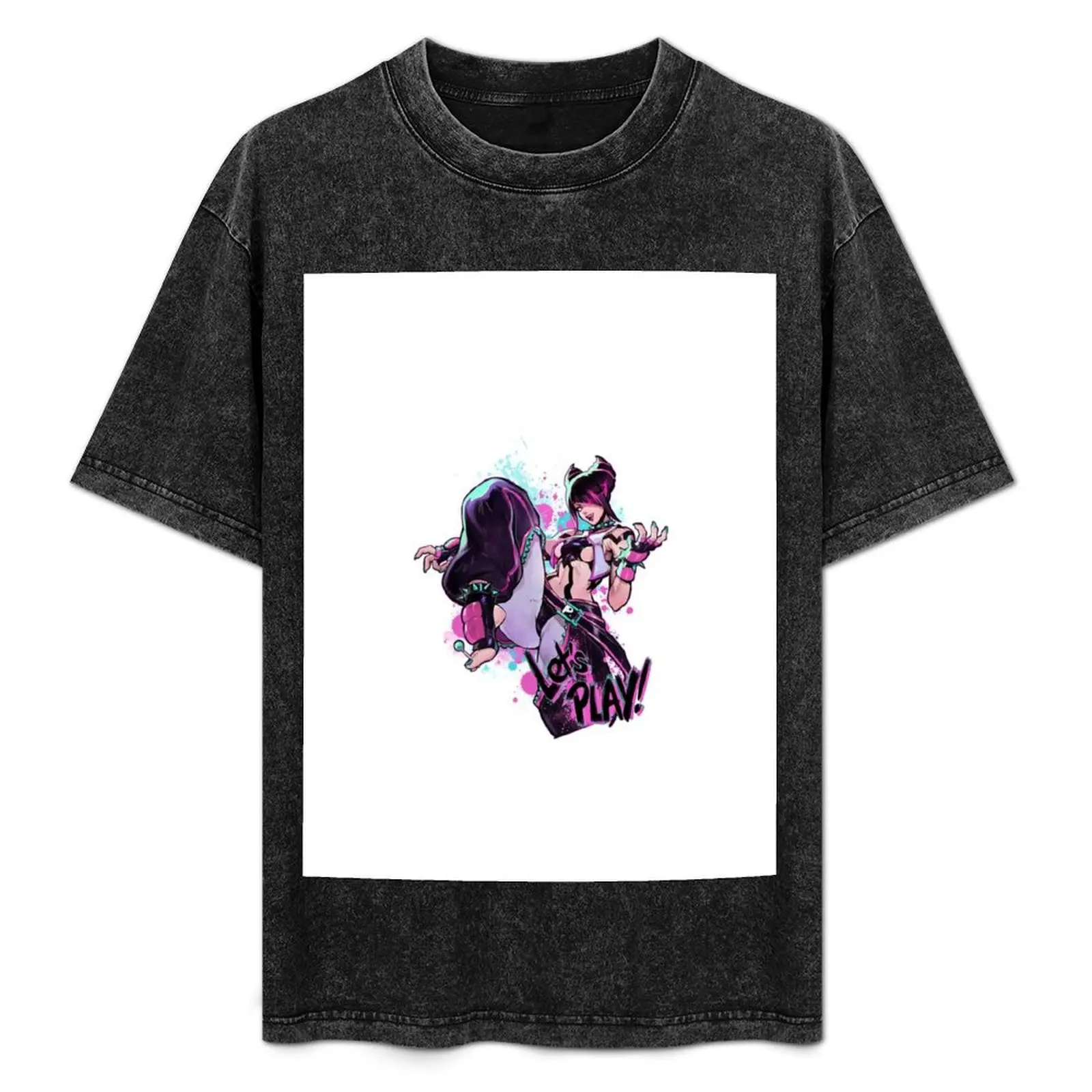 

JURI ,Street Fighter 6 T-Shirt cute tops plain man clothes men t shirts